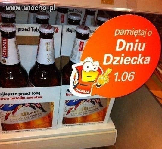 Pamiętaj o dniu Dziecka 