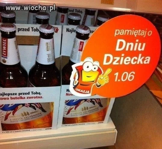Pamiętaj o dniu Dziecka 