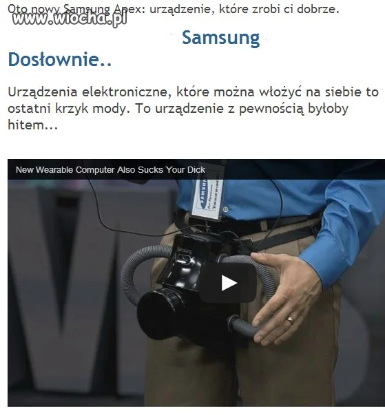Nowy SAMSUNG APEX