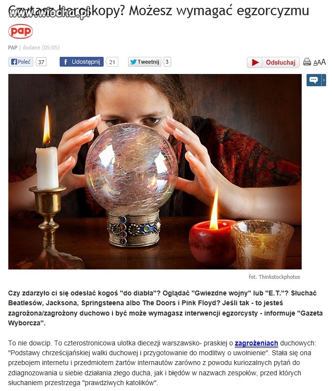 Zagrożenia według 