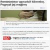 Restaurator zgwałcił i pogryzł waginę...