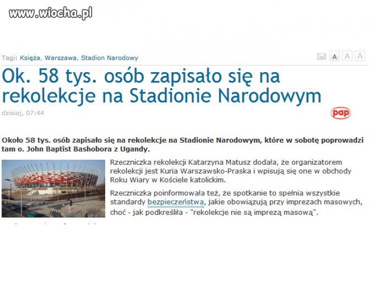 Czy po to nam ten stadion ?