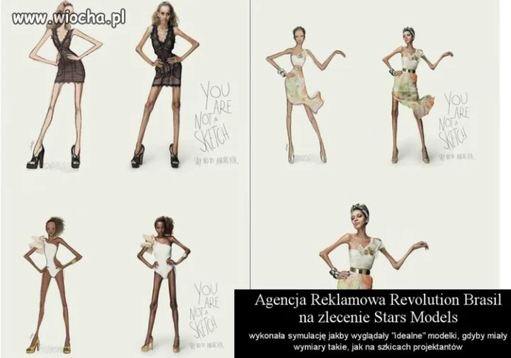 "Idealne" modelki