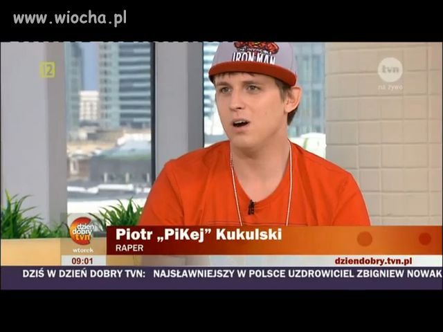 Polski raper na topie 