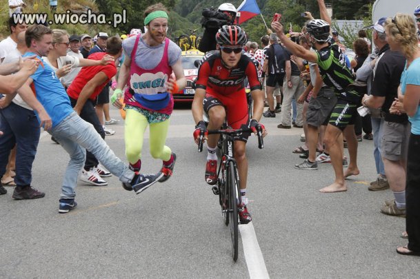 Człowiek Skur...l na Tour de France...