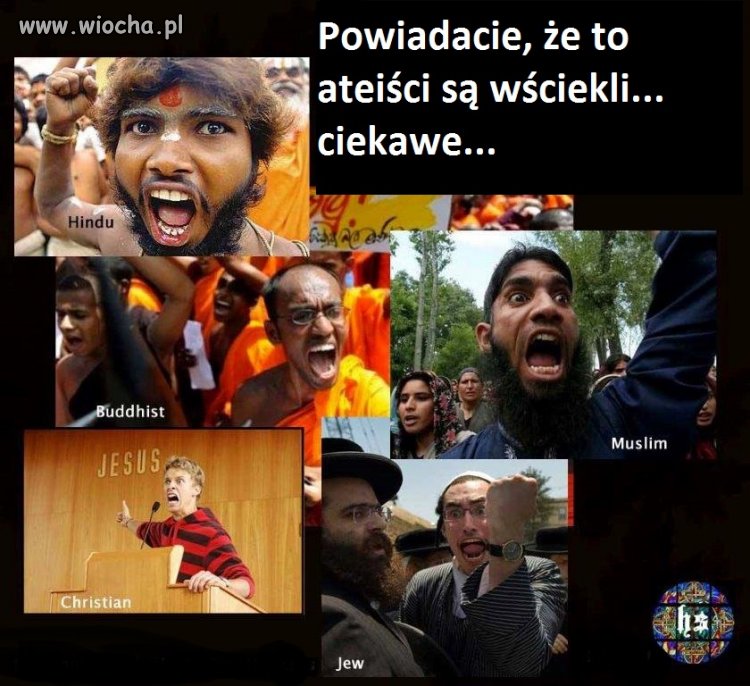 I to niby ateiści ociekają jadem...