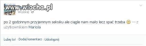 Ah te długie wieczory...