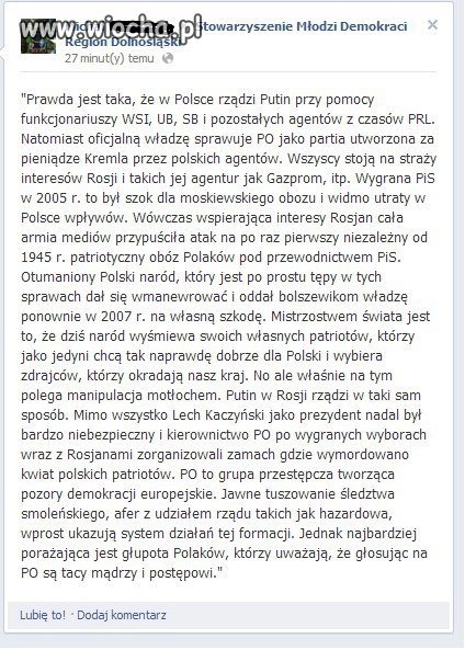 Prawda jest taka...