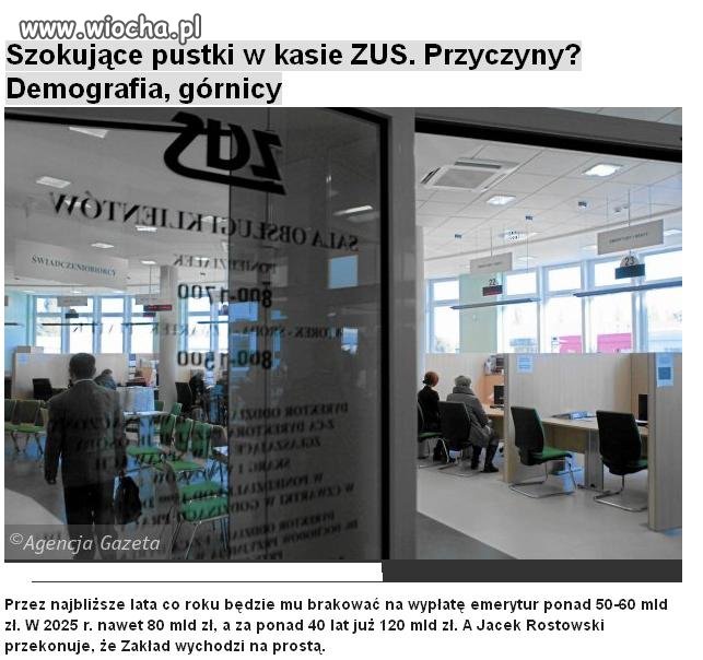 To nie demografia, ani Górnicy ... 