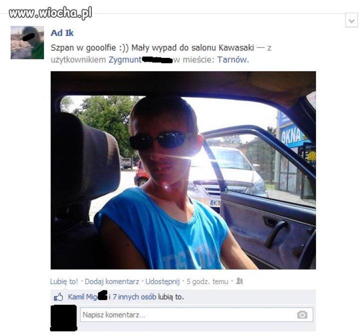 Szpan w golfie