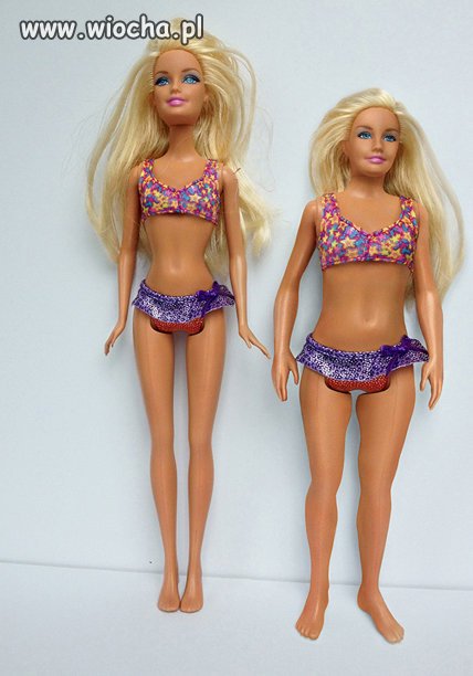 Nowa, lepsza Barbie-bardziej podobna do kobiety