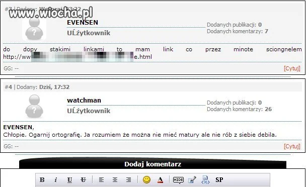 Uważaj  Evensen! watchman widzi wszystko.