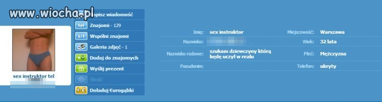 Czy jest ktoś chętny na naukę?