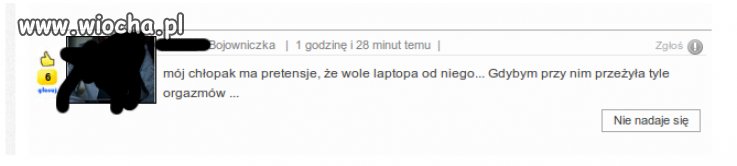 Mój chłopak ma pretensje...
