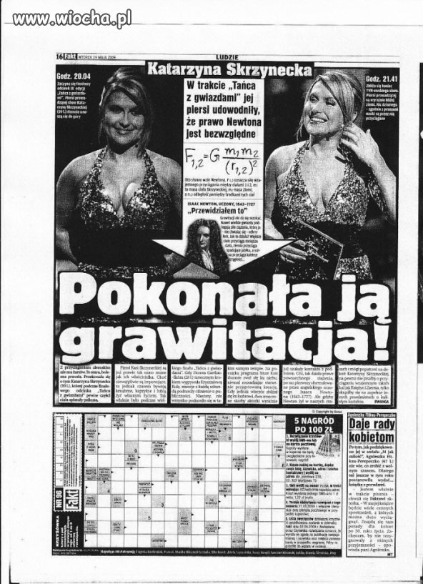 A więc Prawo Newtona to całe wielkie Fake.