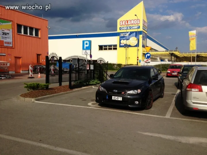 Eleganckie parkowanie 