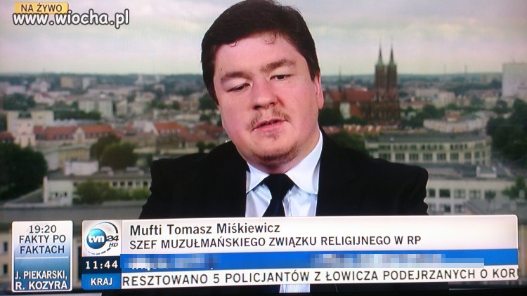 Mufti rzekł: "Polaki - przestać żreć karpie na śięta"