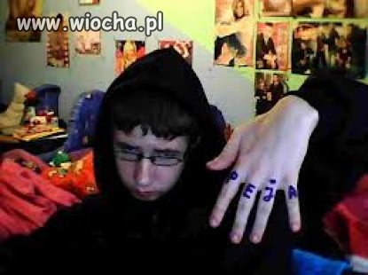 Nowa gangsta na facebooku