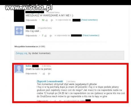 Chłopak tylko napisał, że zna piosenkę na pamięć...