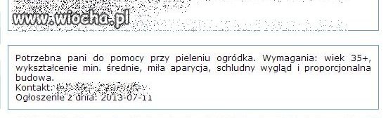 Do pracy przy pieleniu ogródka