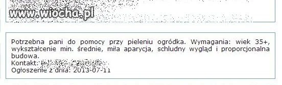Do pracy przy pieleniu ogródka