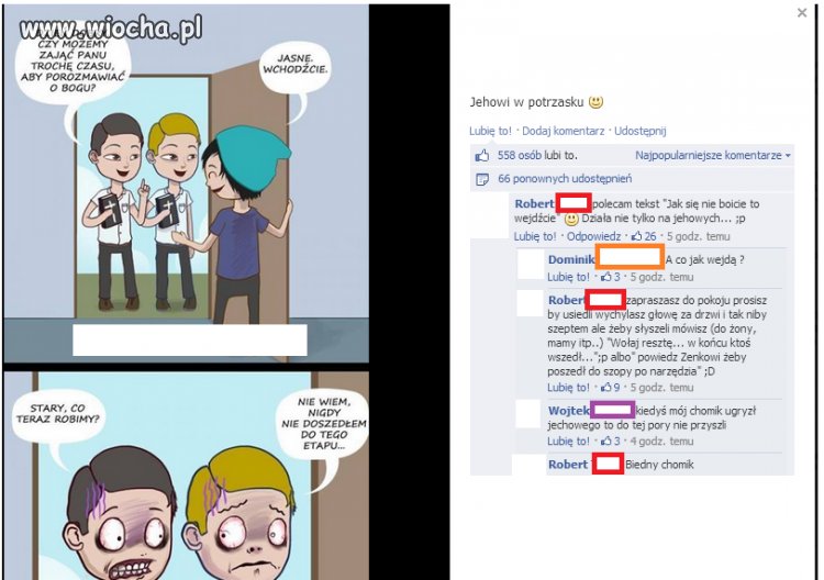 Jehowi... A ty jak ich witasz?