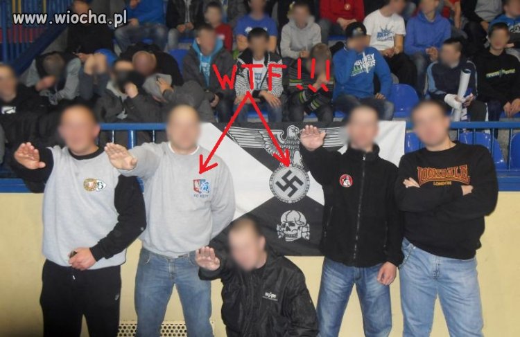 Naziol... Z orłem białym na piersi...