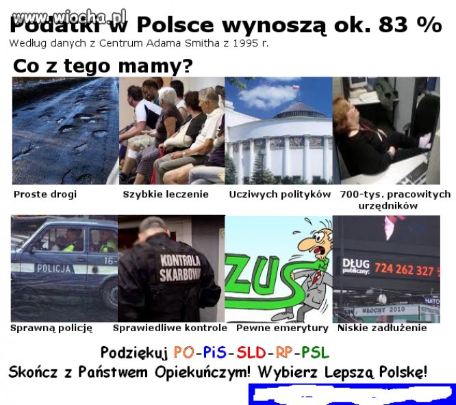 Koryto przejada pieniądze, które siłą nam zabiera!