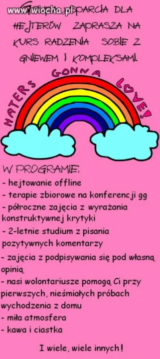 Zaproszenie dla wiochowiczów.