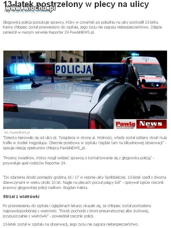 Niech pokażą morde zwyrodnialca który strzelał...