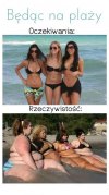 Będąc na plaży