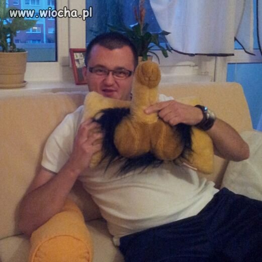 To tylko poduszka, mój jest wielkości małego paluszka