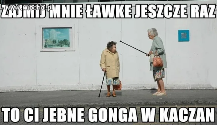 Wojna o ławkę 