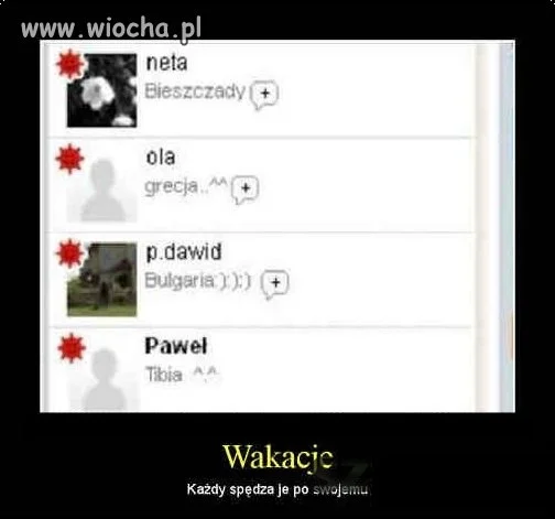 Wakacje 