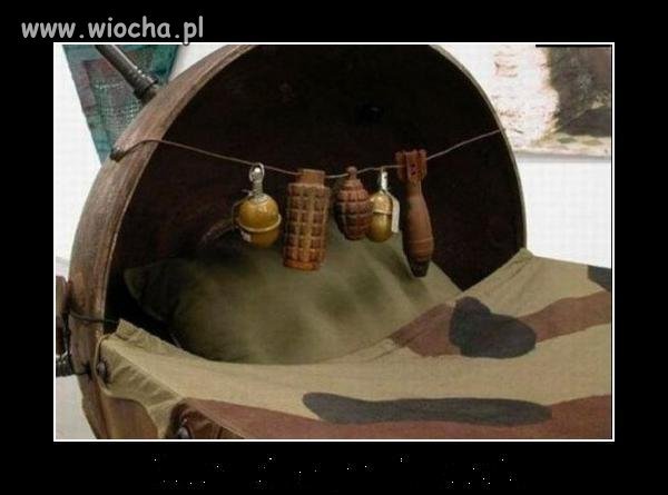 Bombowy wózek.