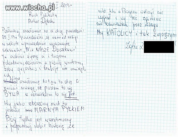 Oszołom i marny pyłek