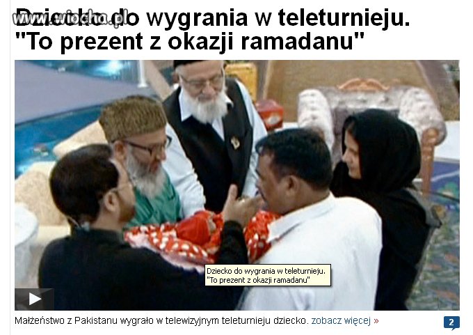 Boże zlituj się nad tym dzieckiem...