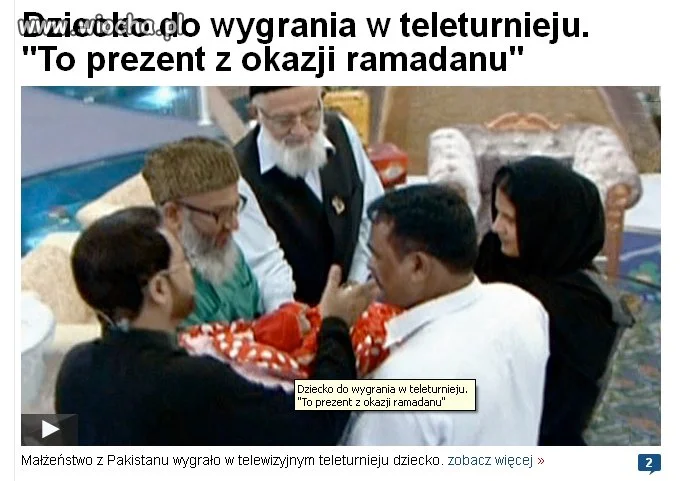 Boże zlituj się nad tym dzieckiem...
