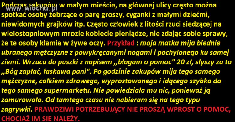 Wspierajmy potrzebujących