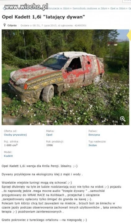 Nietypowe ogłoszenie 
