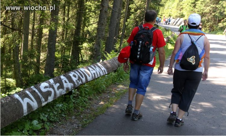 Teraz tak wygląda piękny szlak na Morskie Oko