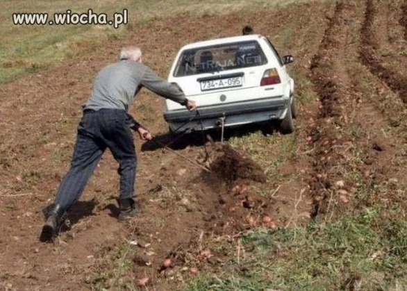 Jadźka daj no trocha gazu bo ...