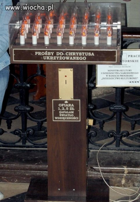 Teraz tak się składa prośby do Chrystusa?
