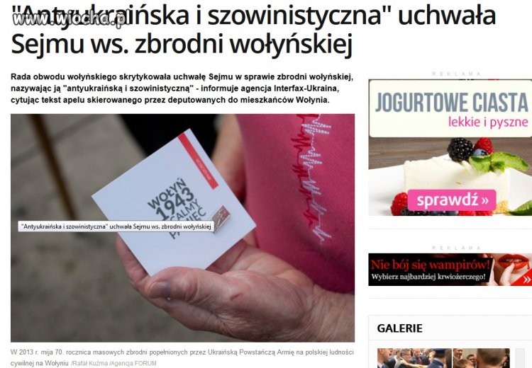 Krytykują nas za przypominanie prawdy