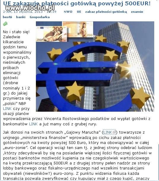 Niedługo zlikwidują pieniądz całkowicie !! 