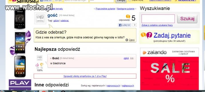 Zawsze możesz liczyć...