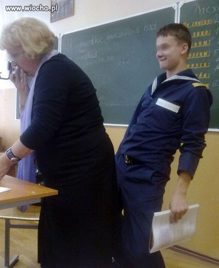 Tymczasem w klasie...