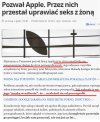Pozwał Apple... Przestałem uprawiać seks z żoną...