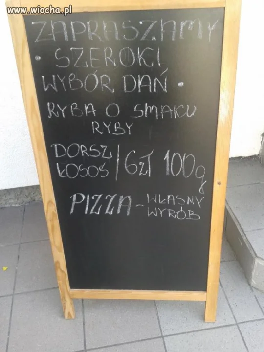 Ryba o smaku ryby