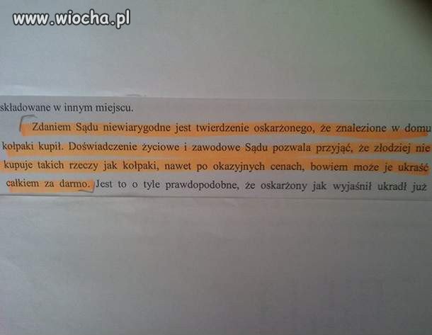 Rozumowanie sądu